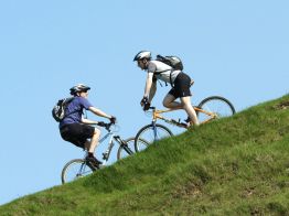 Cleeve Hill Cyclists. Cotswolds Conservation Board